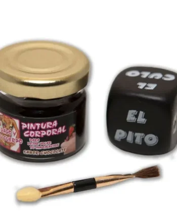 Diablo Picante Edible Chocolate Body Paint and Dice Set
