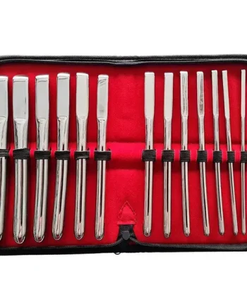 Rouge Garments Hegar 14 Piece Uterine Dilator Set