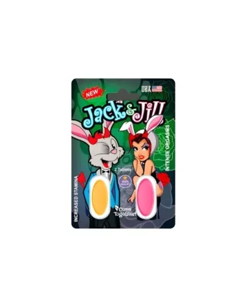 Jack & Jill Enhancement Pills Duo - Natural Stamina Boost, Intense Climax & Long-Lasting Performance