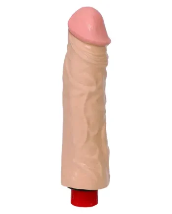 The Naturals Heavy Veined 8 Inch Vibrating Dong Thick