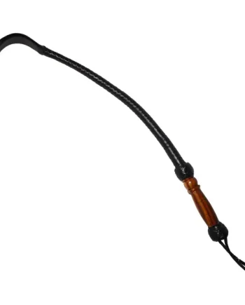 Prowler RED Wooden Handle Hunter Paddle Whip Black