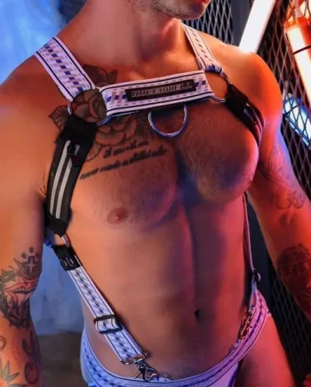 Breedwell Gymnetixxx Body Harness White