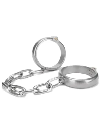 Prowler RED Heavy Duty Ankle Cuffs Silver