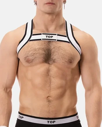 Barcode Berlin Harness TOP White Black