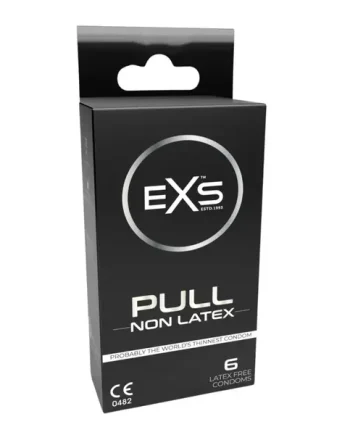 EXS PULL Non Latex Condoms 6 Pack
