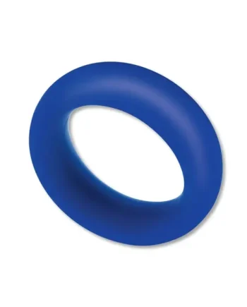 Zolo Extra Thick Silicone Cock Ring Blue