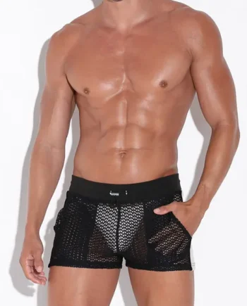 Code 22 Openwork Mini Short Black