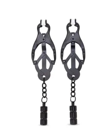 Me You Us Clover Nipple Clamps Black