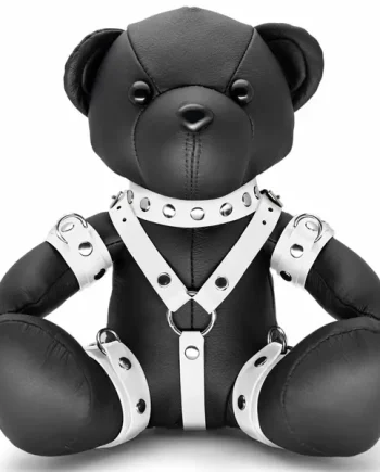 The Red Leather BDSM Bear Bendy White