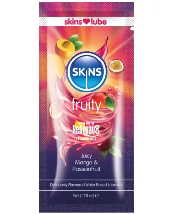 Skins Mango & Passionfruit Water Based Lubricant - 5ml Foil