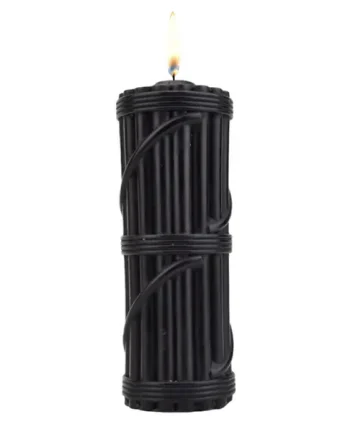 Bound to Play. Hot Wax Candle Black