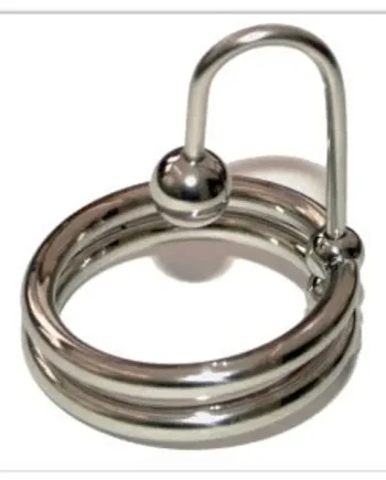 Titus Sperm Stopper with Double Glans Ring: Size Options