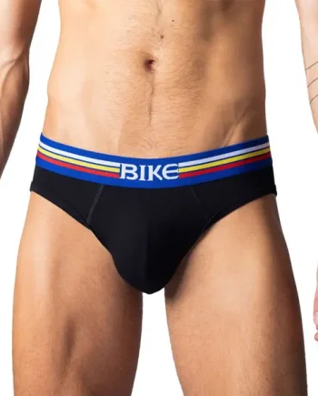 BIKE Stretch Cotton Brief Black